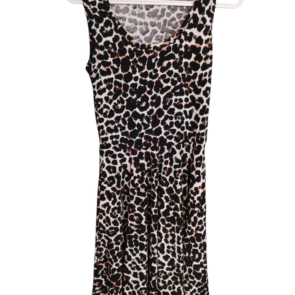 NWT LULAROE TANK ANIMAL PRINT  DRESS STYLE NICKI XS